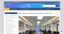 Desktop Screenshot of chungchixaydung.com