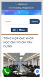 Mobile Screenshot of chungchixaydung.com